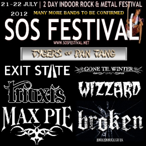 SOS Festival 2012: 7 Bands Confirmed