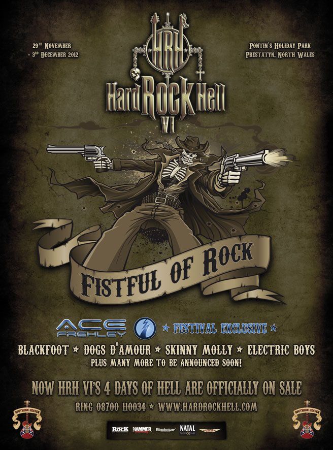 Hard Rock Hell 6 – Ace Frehley Confirmed as First Bands Announced!