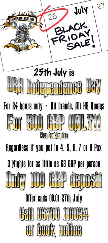 HRH Black Friday Sale