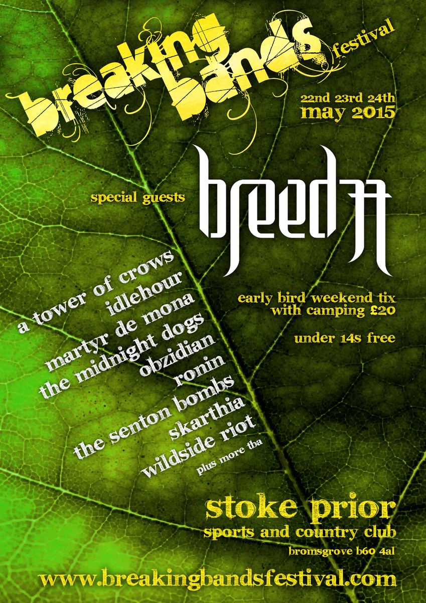 BREAKING BANDS FESTIVAL – VOODOO VEGAS, MONUMENT AND BREED 77 HEADLINE