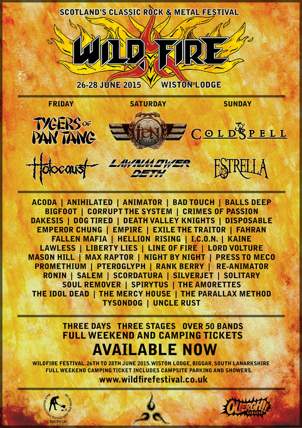 Win 2 Wildfire Festival Weekend Tickets