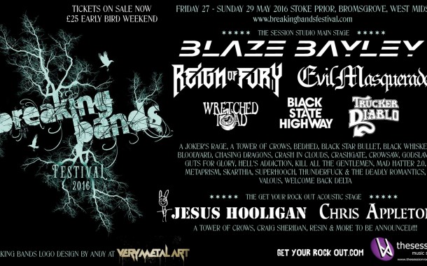 BREAKING BANDS FESTIVAL 2016 MAIN STAGE LINE-UP CONFIRMED!