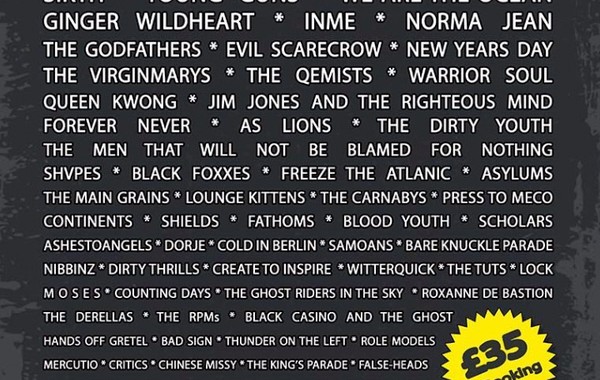 CAMDEN ROCKS FESTIVAL Confirmed To Return For The 5th Year On June 4TH 2016