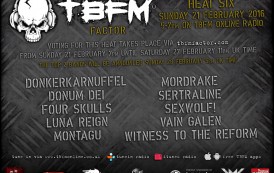 TBFM FACTOR HEAT 06 WINNERS DONKERKARNUFFEL THROUGH TO SEMI FINALS WITH RUNNERS UP VAIN GALEN