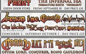 MAMMOTHFEST Reveals More Acts Including HEART OF A COWARD, ENTRAILS, LIQUID GRAVEYARD, ONE MACHINE and Many More!