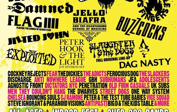 REBELLION FESTIVAL Returns For The 20th Year, Celebrating The 40th Anniversary Of Punk This Coming 4th – 7th August 2016 At Blackpool Winter Gardens