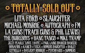 Phil Lewis & Tracii Guns Unite L.A. GUNS With FM & More Bands Joining Next Year’s Sold Out HRH AOR 5